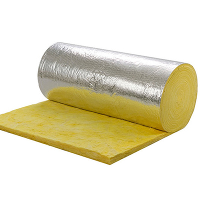 Aluminum Foil Faced Fiberglass Wool Felt For Sound Absorption And Fire Protection