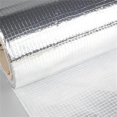 Square Fiberglass Facing Material Aluminium Foil With Glass Polyline 20mic