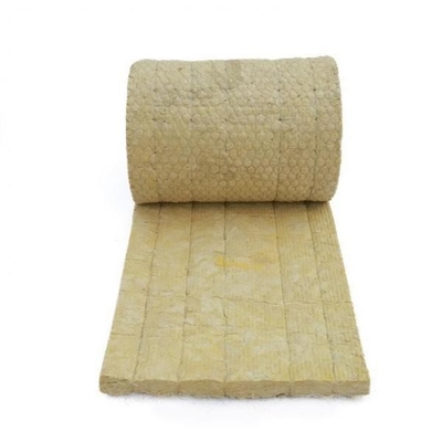 Wire Meshed Rock Wool Felt For External Wall, Roofing And Floating Floor