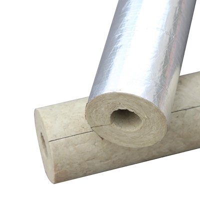 Insulation Material Rockwool Acoustic Pipe Moisture Resistance