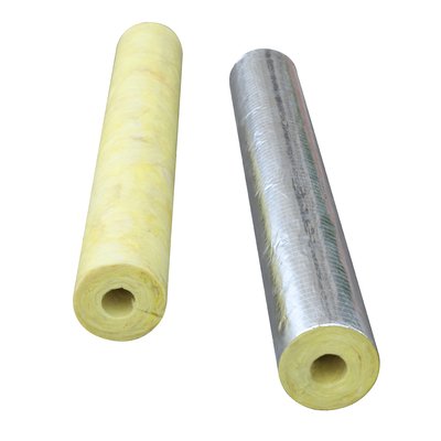 Insulation Material Glass Wool Pipe 50 -150mm Length  Heat Insulation