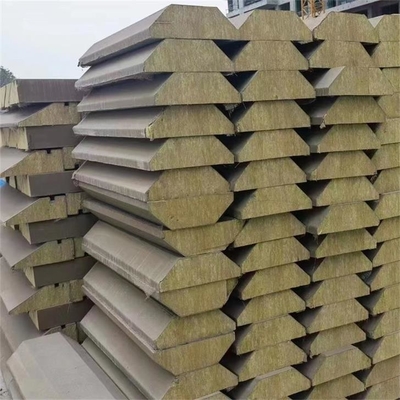 Natural Rocks Stone Wool Insulation Board Insulation Material Profiled Mineral Wool