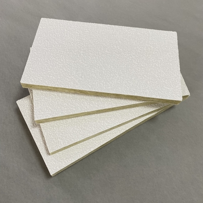 Square Insulation Mineral / Stone / Rockwool Ceiling Tiles White Or Black Color