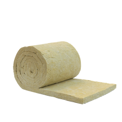 Roofing Insulation Felt Mineral Wool Blanket For Sound Absorbing 80 Kg/M3 Stone Wool Insulation Material