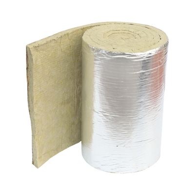 Thermal Insulation Stone Wool Roll With Fire Resistance Performance Mineral Wool Felt For Wall Insulation