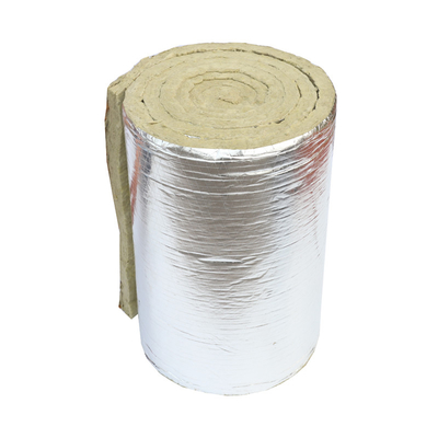 Thermal Insulation Stone Wool Roll With Fire Resistance Performance Mineral Wool Felt For Wall Insulation