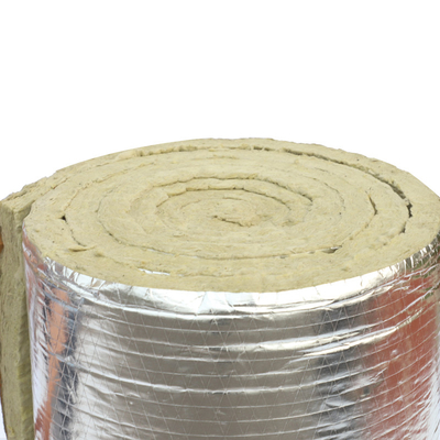 Brown Fireproof Rock Wool Felt Sound Absorption