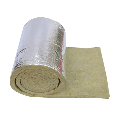 Brown Fireproof Rock Wool Felt Sound Absorption