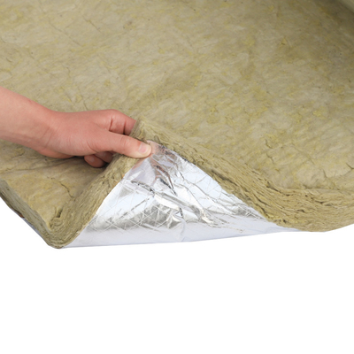Thermal Insulation Stone Wool Roll With Fire Resistance Performance Mineral Wool Felt For Wall Insulation