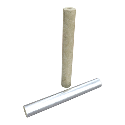 Fireproof Stone Wool Insulation Tube Durable HVAC System Rock Wool Pipe Cover Heat Insulation Material