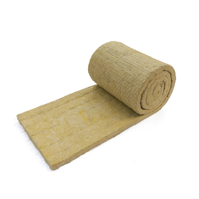 80 Mm Building Insulation Material Mineral Wool Blanket With Wire Steel