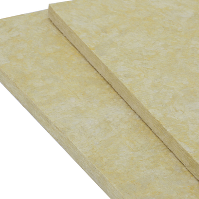 Brown Rock Wool Insulation Board Made From Natural And Recyclable Materials