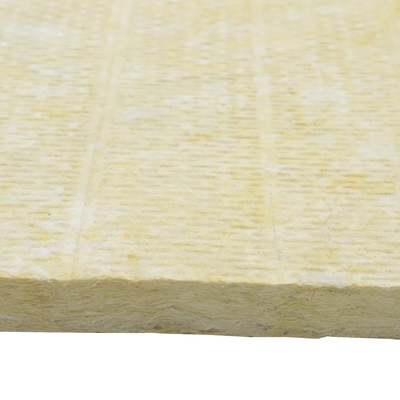 Brown Rock Wool Insulation Board Made From Natural And Recyclable Materials
