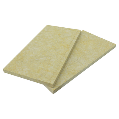 Brown Rock Wool Insulation Board Made From Natural And Recyclable Materials