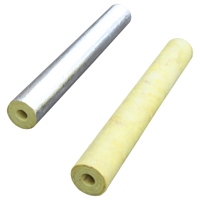 Hot / Cold Water 3 Inch Fiberglass Pipe Insulation Chemical Resistance