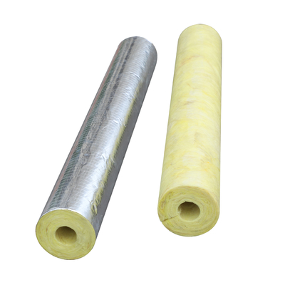 Self Adhesive Fiberglass Pipe Insulation for Hot / Cold Water Pipes ≤1% Water Content