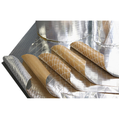 FSK Facing Material On Thermal Insulation Surface Fireproof Insulation Facing Material
