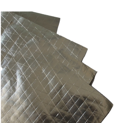 Fireproof Aluminum Foil Facing Material FSK Facing Material For Glass Wool Insulation