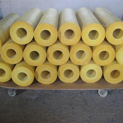 3 Inch Air Conditioner Copper Colored Aluminum Pipe Insulation Glass Wool Jacket