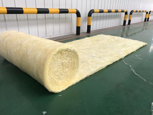 Glass Wool Insulation Blanket for Steel Structure Heat Preservation in Industrial Buildings