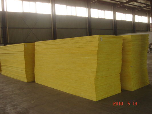 Fireproof HVAC Acoustic Bare Glasswool Board - Class A1 High-Temperature and Water-Resistant