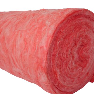 glass Insulation red Color Sound Absorption Fiberglass Insulation Roll Glass Wool Blanket