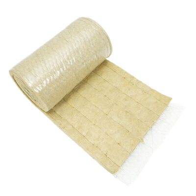 High-Temperature Wire Mesh Rock Wool Insulation Blanket for Commercial Construction
