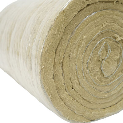 FANRYN Rockwool Blanket With Wire Mesh Insulation Heat Insulation Materials Thermal Insulation Material Mineral Basalt Rock Wool HVAC