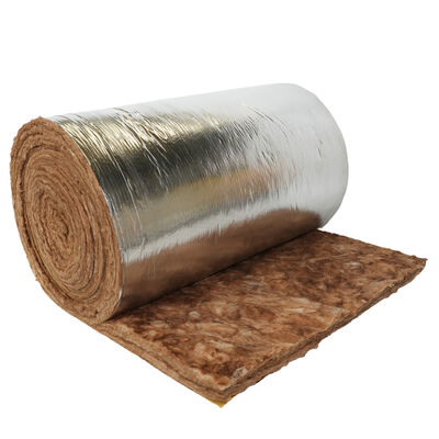 Brown Glass Wool Duct Insulation with FSK Facing  Quiet, Healthy Home Comfort Solution for Ductwork & Noise Reduction