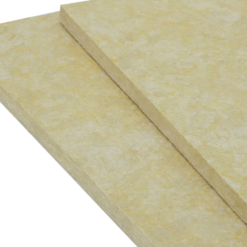 Brown Rock Wool Insulation Board Made From Natural And Recyclable Materials
